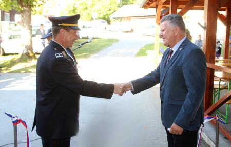 Otvoritev prizidave gasilskega doma v Bezuljaku 16 FOTO LJUBO VUKELIČ